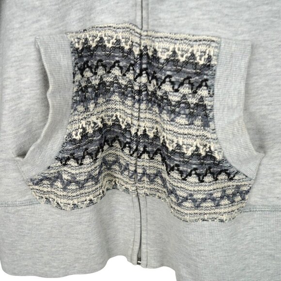 Ariat Grayson Womens Full Zip Heather Gray Hooded Jacket Size M - Picture 4 of 8